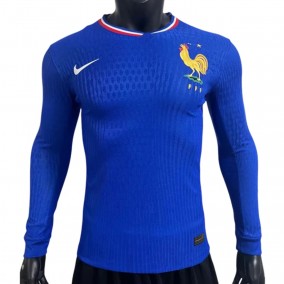 Prima Maglia Francia Euro 2024 Manica Lunga